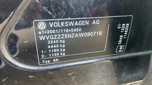 Amortizor haion Volkswagen Tiguan 5N 2009 family 2,0