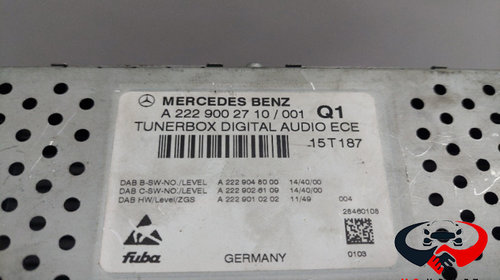 Amplificator audio A2229002710 A 222 900 27 10 Mercedes-Benz S-Class W222 [2013] Sedan