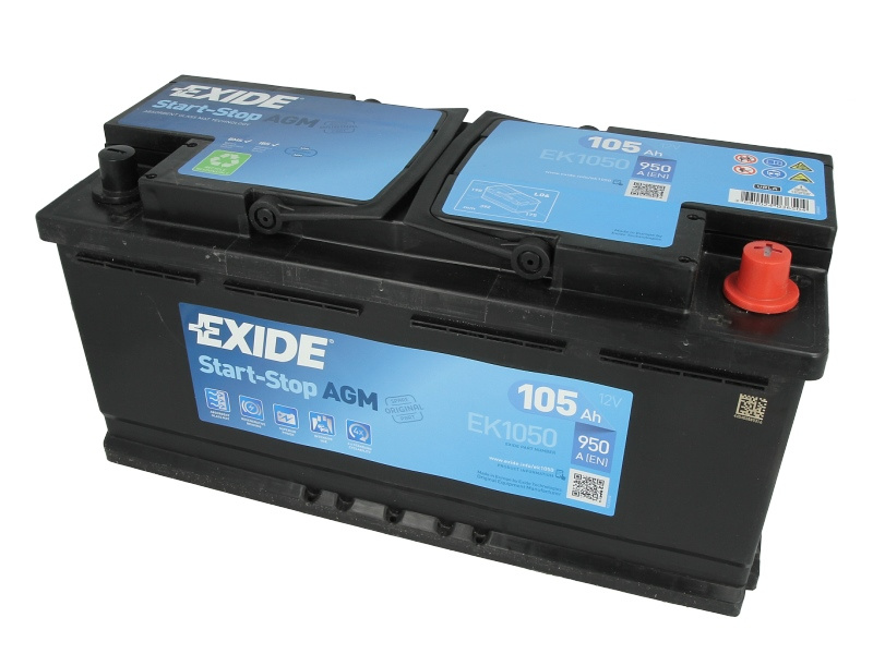 Baterie acumulator BMW X5 F15 F85 EXIDE EK1050 - #69665952