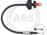 Cablu, frana de parcare spate (K15022 ABS) MERCEDES-BENZ