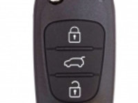 Carcasa cheie briceag completa pentru Hyundai I30 3 butoane cu electronica si cip