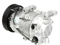 Compresor aer conditionat Hyundai IX35 (LM), 11.2010-08.2013, Kia Sportage (JE), 02.2011-2015, motorizare 1.6 99kw, benzina, rola curea 125 mm, 6 caneluri, tip Hella: VS-14