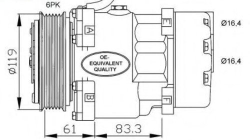 Compresor aer conditionat PEUGEOT EXPERT (224