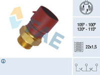 Comutator temperatura, ventilator radiator (38040 FAE) OPEL