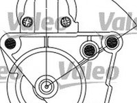 Electromotor RENAULT MEGANE III hatchback BZ0 VALEO 458274