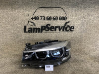 Far stanga BMW seria 3 GT 2014 / 2018 F34 LCI facelift full led complet F809