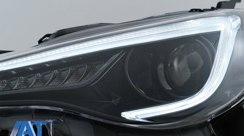 Faruri LED compatibile cu Toyota 86 (2012-2019) Subaru BRZ (2012-2018) Scion FR-S (2013-2016) cu Semnal Dinamic