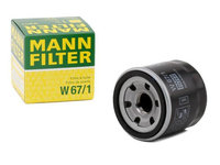 Filtru Ulei Mann Filter Nissan Micra 4 2010→ W67/1
