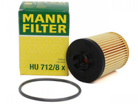 Filtru Ulei Mann Filter Opel Corsa B 1996-2000 HU712/8X