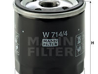 Filtru ulei (W7144 MANN-FILTER) ALFA ROMEO,BELARUS,FIAT,LANCIA