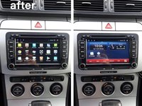 GPS auto dedicat VW Golf Tiguan Scirocco Caddy Bora Skoda si Seat Android 4+64GB carplay