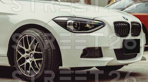 Grile Centrale Compatibil Cu BMW Seria 1 F20 F21 (2011-2014) Negru Lucios M Design