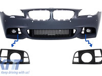 Grile Laterale Ornament Proiectoare BMW Seria 5 F10/F11 LCI Desing compatibil cu bara fata M-Technik Design