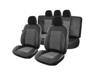 Huse scaune auto compatibile DACIA Sandero II 2012-2020 EXCLUSIVE LEATHER PREMIUM