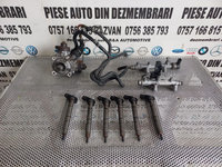 Kit Injectie Injectoare Pompa Rampe Audi A6 C7 A7 A5 A8 4H D4 Q5 Q7 3.0 Tdi Euro 5 An 2010-2011-2012-2013-2014-2015-2016-2017-2018 Cod 059130277CC 059130089BS 059130090BS 059130755BF Testate Garantie - Dezmembrari Arad