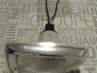 Lampa semnalizare aripă față Stanga / DR Logan 2 +mufa + bec semnalizare 261601801R.Nou și Original Renault.