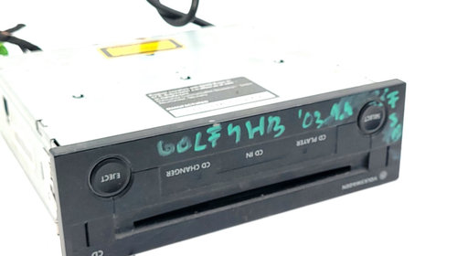 Media Player / Unitate CD / Casetofon CD Player,Radio VW GOLF 4 1997 - 2006 FA01173CB, VWZ5Z8B4112892, Z5Z8B4112892, 8B4112892