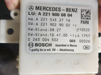 Modul Senzori Parcare Mercedes S350cdi W221 2012 A2219000804