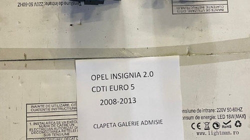 Motoras clapete galerie admisie Opel Insignia