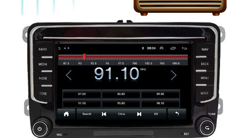 Navigatie dedicata cu android 12 4+64GB 4G carplay pentru gama VW Skoda Seat