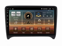 Navigatie dedicata cu Android Audi TT 2006 - 2015, 4GB RAM, Radio GPS Dual Zone, Display HD IPS 9" Touchscreen, Internet Wi-Fi si slot SIM 4G, Bluetooth, MirrorLink, USB, Waze