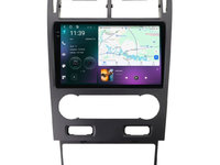 Navigatie dedicata cu Android Ford Mondeo III 2000 - 2007, clima automata, 12GB RAM, Radio GPS Dual Zone, Display 2K QLED 9.5" Touchscreen, Internet Wi-Fi si slot SIM 4G, Bluetooth, MirrorLink, USB, Waze