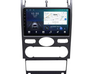 Navigatie dedicata cu Android Ford Mondeo III 2000 - 2007, clima automata, 2GB RAM, Radio GPS Dual Zone, Display HD IPS 9" Touchscreen, Internet Wi-Fi si slot SIM 4G, Bluetooth, MirrorLink, USB, Waze