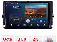Navigatie dedicata grupul VW B-933 Android Ecran 2K QLED octa core 3+32 carplay android auto KIT-933+EDT-E309V3-2K