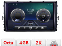 Navigatie dedicata grupul VW C-933 Android Octa Core Ecran 2K QLED GPS 4G 4+32GB 360 KIT-933+EDT-E409-2K