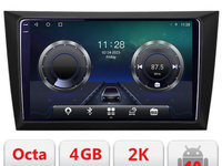 Navigatie dedicata VW Golf6 2009-2013 C-golf6 Android Octa Core Ecran 2K QLED GPS 4G 4+32GB 360 KIT-golf6+EDT-E409-2K
