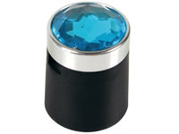 Ornamente prezoane crystal 20buc - Hex 17mm - Albastru LAM02231