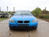 Portbagaj auto BMW Seria 5 E60/E61 [2003 - 2007] Sedan 520 d MT (163 hp) Bmw E60 520 d, negru, infoliata albastru