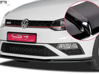 Prelungire Bara Fata Lip Spoiler VW Polo V Typ 6C GTI ab 2014 CSR-CSL140-G Plastic ABS negru lucios