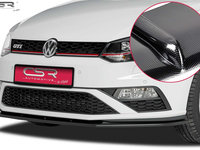 Prelungire Bara Fata Lip Spoiler VW Polo V Typ 6C GTI ab 2014 CSR-CSL140-C Plastic ABS carbon look