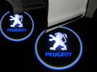 Proiector laser cu logo/marca Peugeot pentru iluminat sub usa