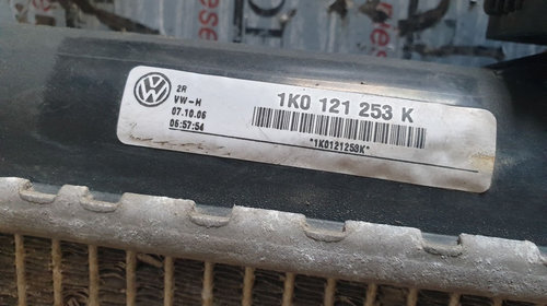 Radiator apa VW Golf Plus / Crossgolf 1.4 TSI 122/140/160/170cp cod piesa : 1K0121253K