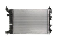 Radiator racire Chevrolet Aveo T300, 03.2011-2014, motor 1.2, 51/63 kw, 1.4, 74 kw, benzina, cutie manuala, cu/fara AC, 550x388x16 mm, aluminiu brazat/plastic,