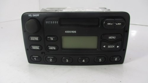 RADIO / CASETOFON VISTEON 4000 RDS COD YS6F-18K876-DA FORD FOCUS 1 /  TOURNEO CONNECT / PUMA / FIESTA - #2100773910