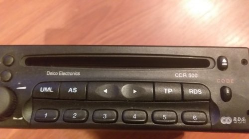 Radio CD player audio original GM - Delco Electronics CDR 500 -