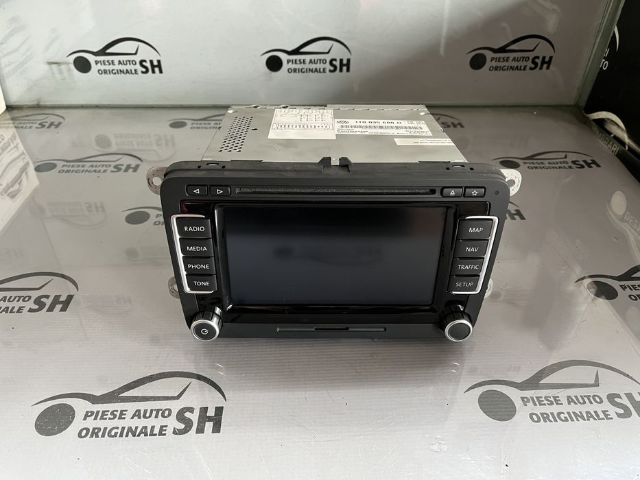 Radio CD RNS 510 LED Vw Passat B6 B7 2013 Golf Sci