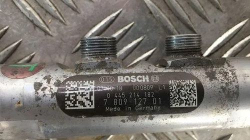 Rampa injectoare BMW E90 2.0 diesel 2004-2012 cod rampa injectie cu senzor 0445214182 BMW E91 / E87 / E81