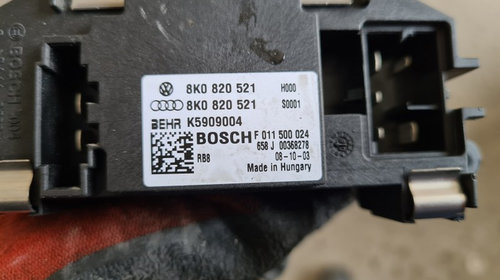 Releu climatronic bord Audi A4 B8 2.0 TDI: 8K0820521 [Fabr 2008-2015]
