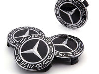 Set 4 Capace Jante Mercedes Benz 75 mm cod: A1714000025 Model Nou