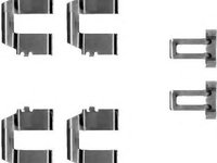 Set accesorii, placute frana VW TRANSPORTER / CARAVELLE Mk IV bus (70XB, 70XC, 7DB, 7DW), VW SHARAN (7M8, 7M9, 7M6), FORD GALAXY (WGR) - HELLA PAGID 8