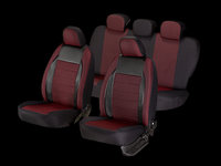Set huse auto ELEGANCE rosii compatibile BMW X1 Reducere 10%