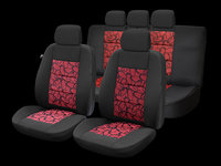 Set huse auto Premium Lux rosu compatibile SUZUKI Grand Vitara