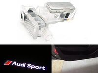 Set lampi led cu proiector logo Audi Sport A3 A4 A5 A6 A7 A8 Q3 Q5 Q7