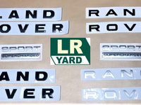Set litere / scris / emblema Land Rover / Range Rover diverse modele si culori