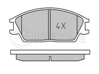 Set placute frana HONDA ACCORD Mk II hatchback (AC, AD) - Cod intern: W20120438 - LIVRARE DIN STOC in 24 ore!!!