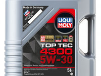 Ulei Motor Liqui Moly Top Tec 4300 5W-30 5L 3741